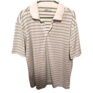 NIKE - Golf Dry Fit White Polo Shirt Men’s Large